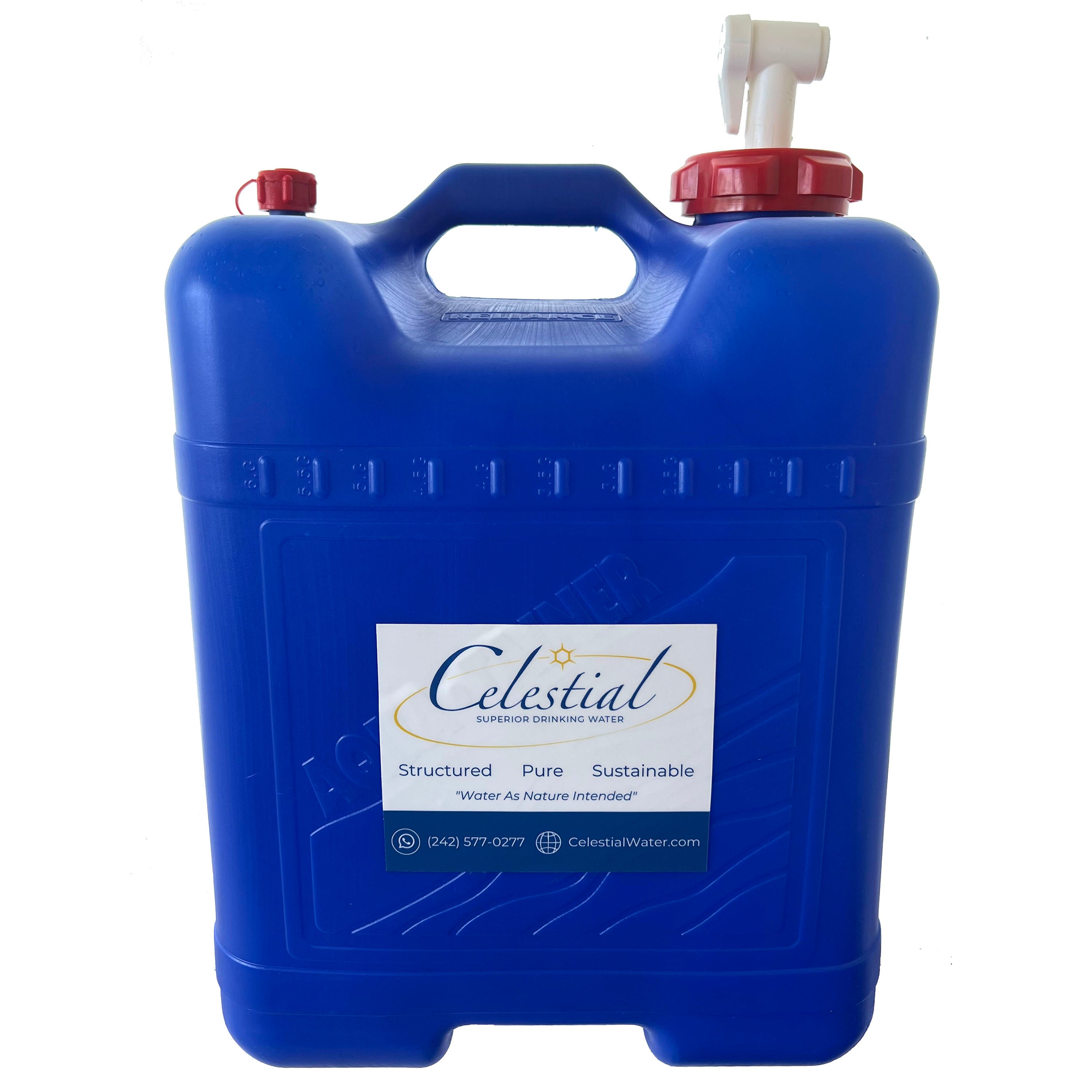 7l Container 7 Gallon - Refillable Container – Celestial Water